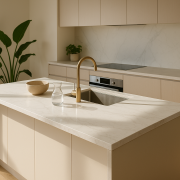 Essastone benchtop in a Gold Coast kitchen