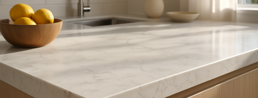 Essastone benchtop in a modern Gold Coast kitchen